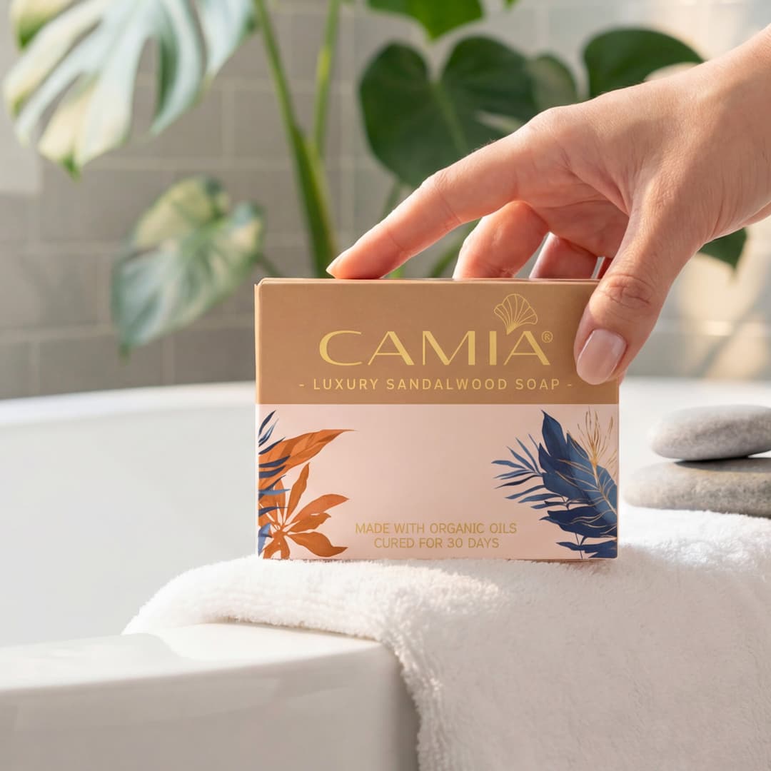Camia organic handmade soap