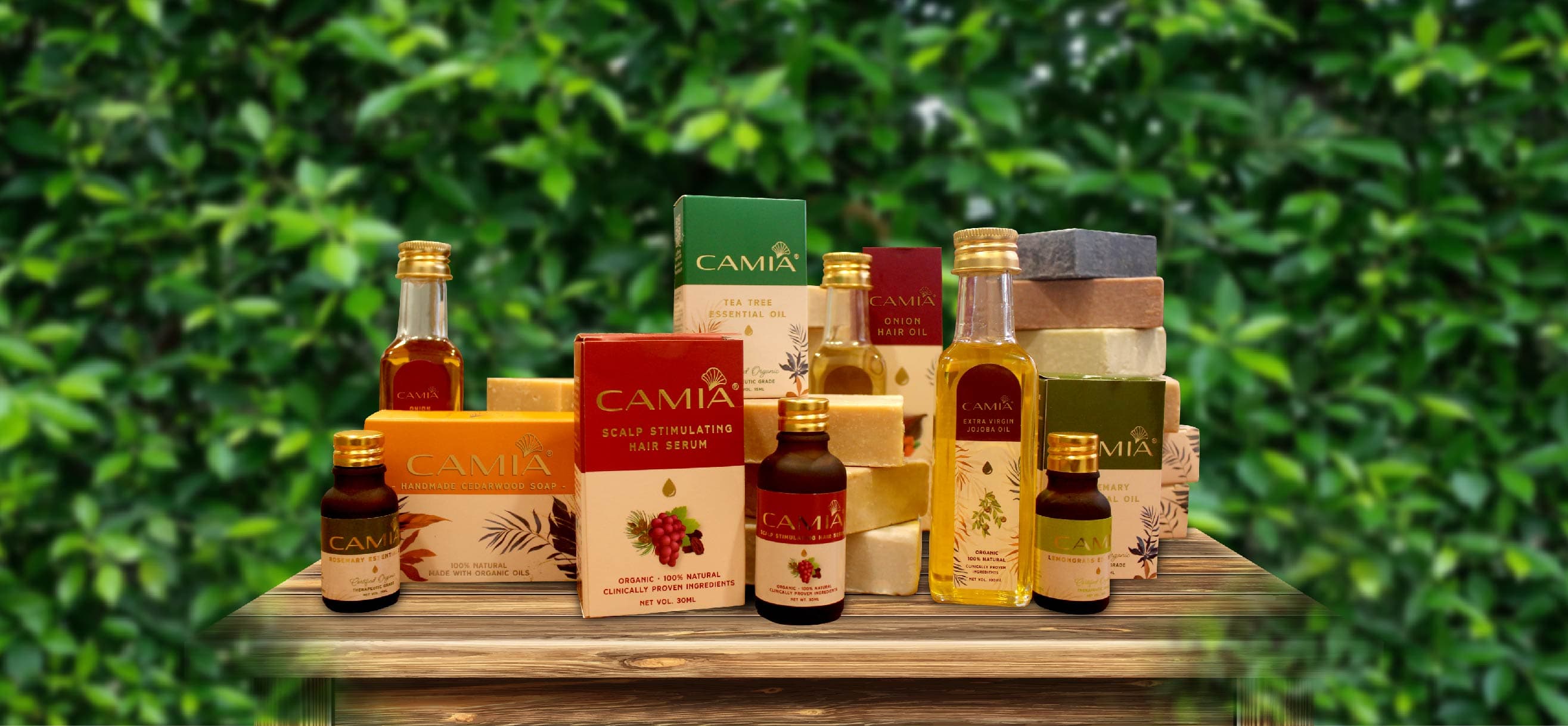 Camia natural formulations